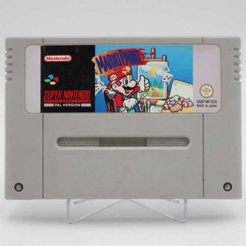 Mario Paint - SNES - Cartridge - (SCN) (B Grade) (Genbrug)